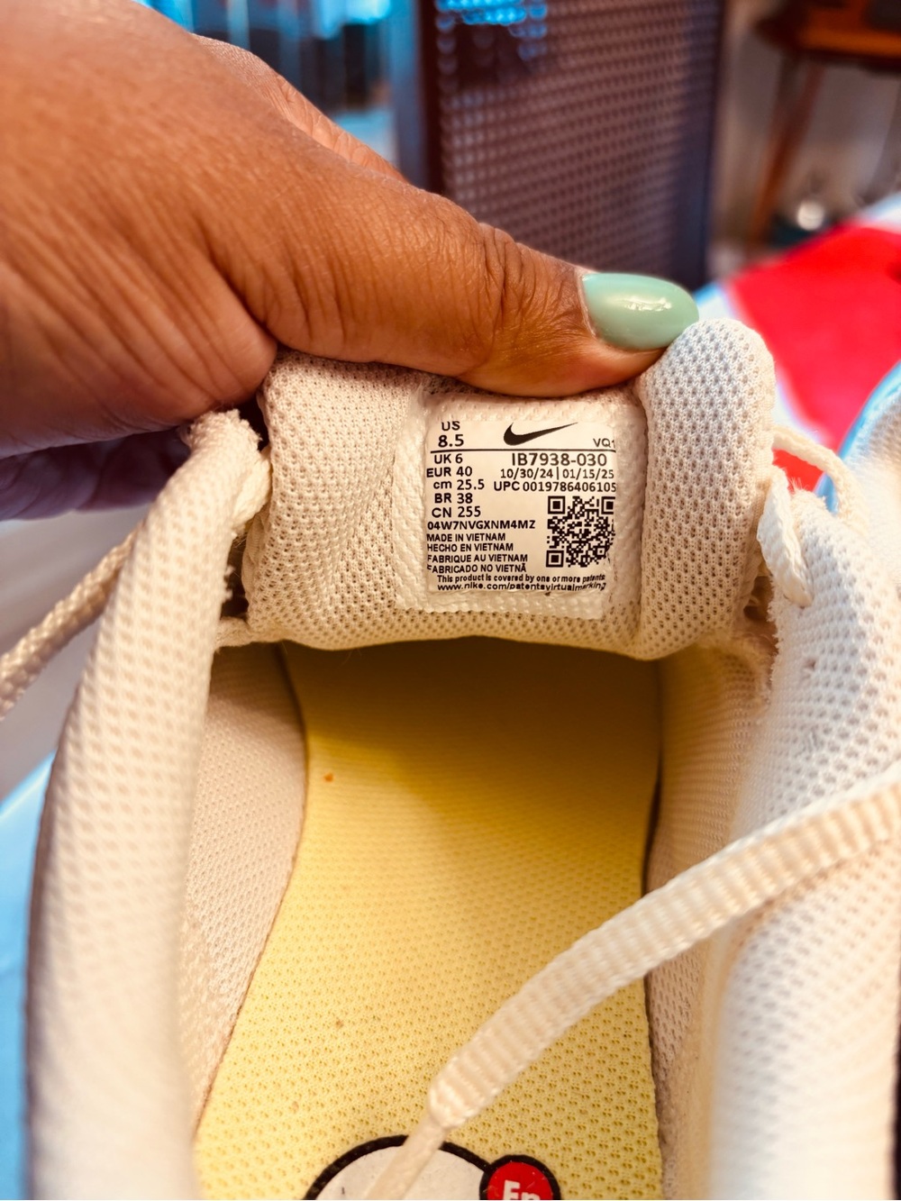 Nike Air Max Nuaxis worn once - Picture 9 of 11